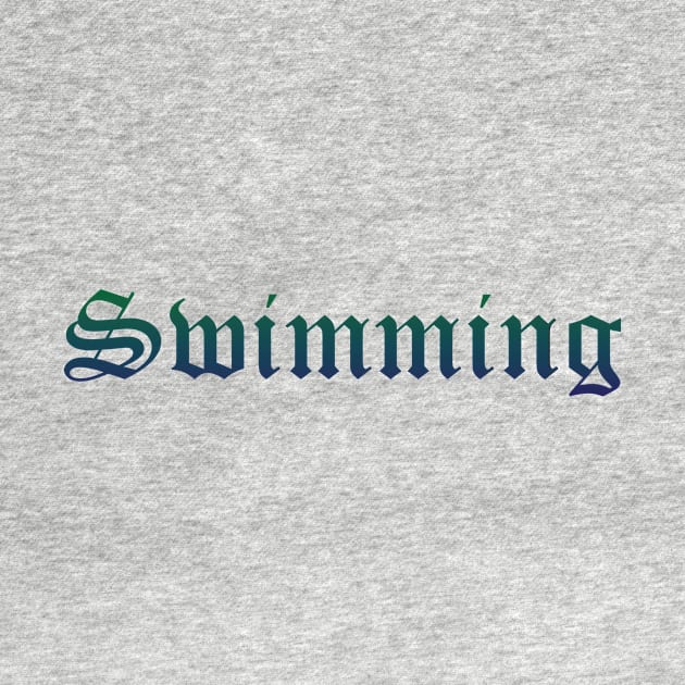 Swimming Gradient Text by LazarIndustries